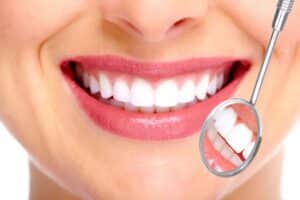 Woman With Beautiful White Teeth — Advanced Dental Southern Highlands In Moss Vale, NSW