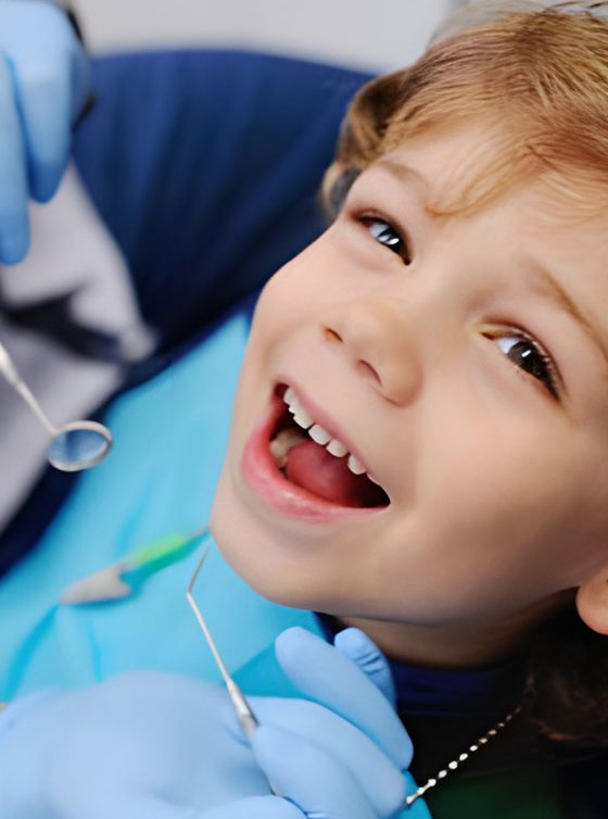 Child Having His Dentist Appointment — Advanced Dental Southern Highlands In Moss Vale, NSW