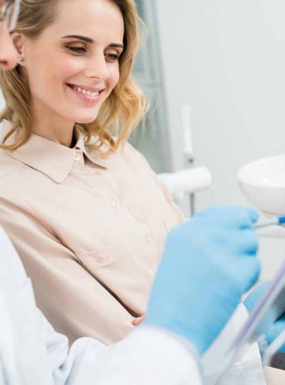 Dentist Providing Instruction To Patient — Advanced Dental Southern Highlands In Moss Vale, NSW