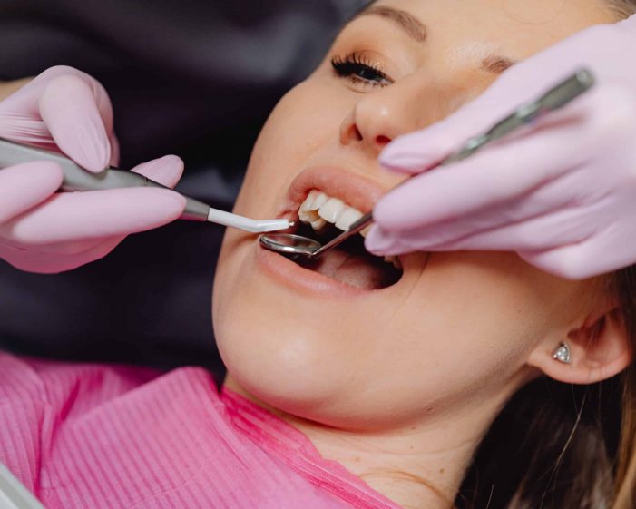Woman Getting Dental Check Up — Advanced Dental Southern Highlands In Moss Vale, NSW