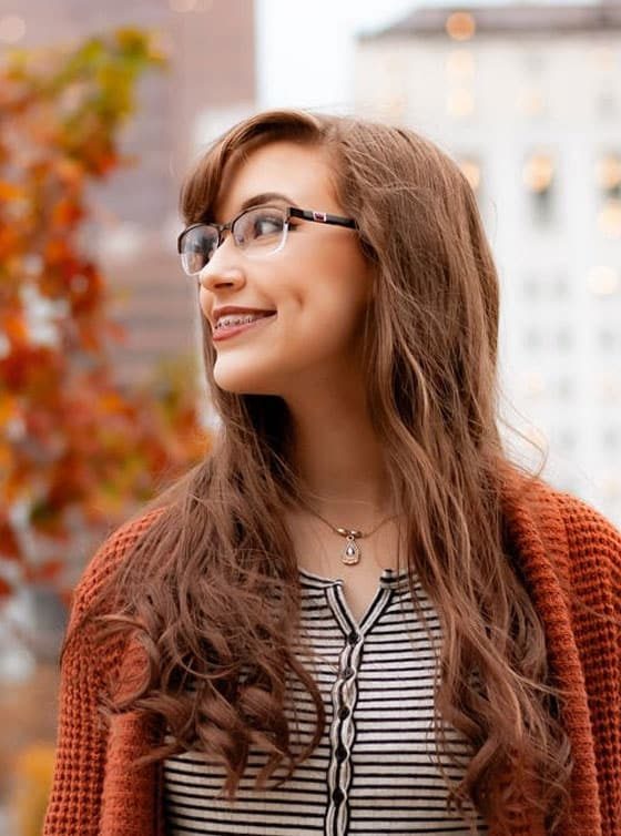 Woman After Her Fastbraces Were Installed